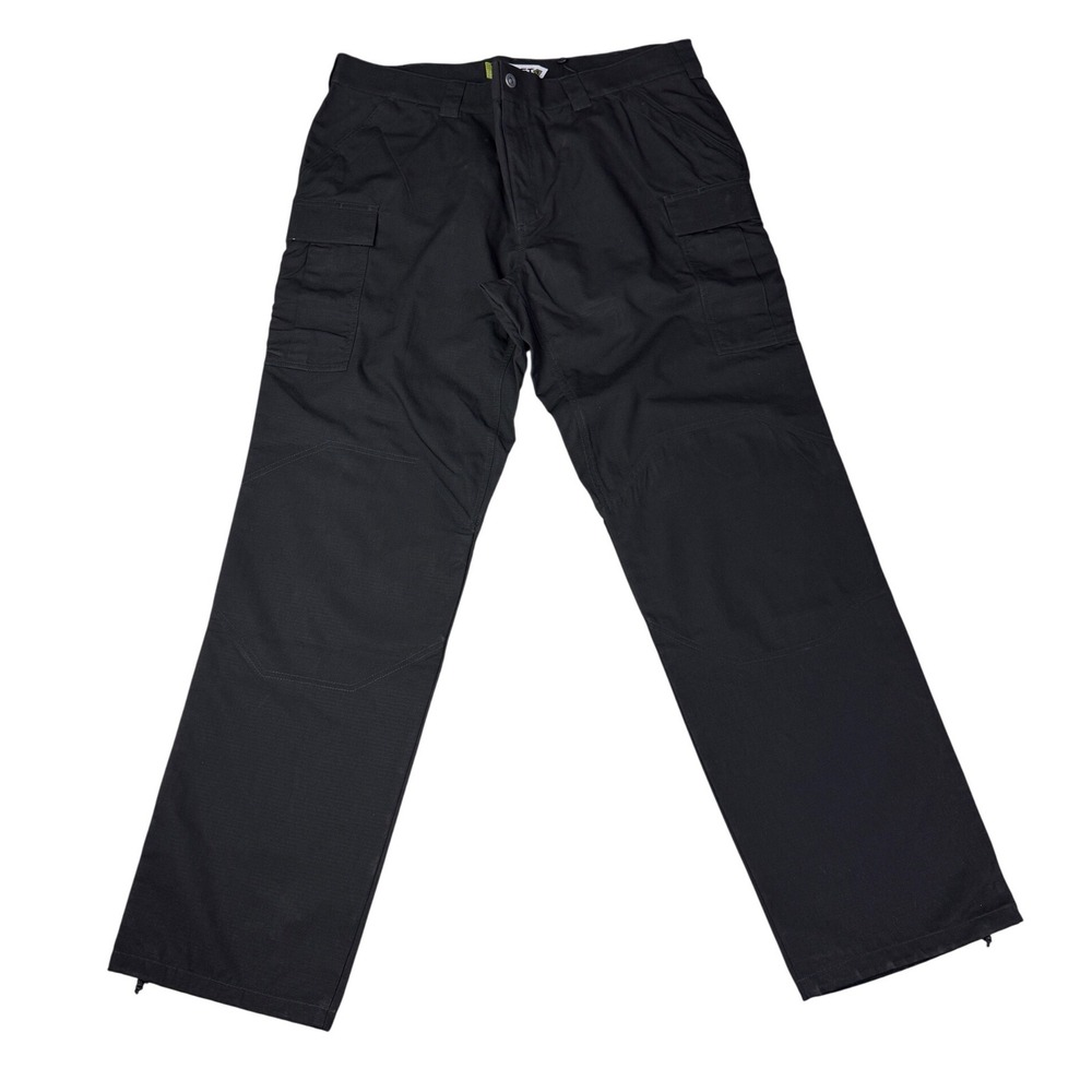 First Tactical Mens‎ Black BDU Pants Cargo Pockets Size 42x36 Teflon Shield